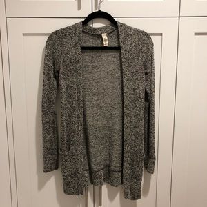 Black and White Sound and Matter Cardigan